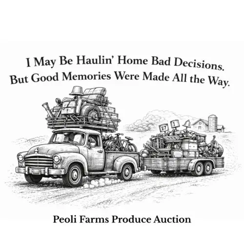 "Haulin’ Home Bad Decisions" Apparel