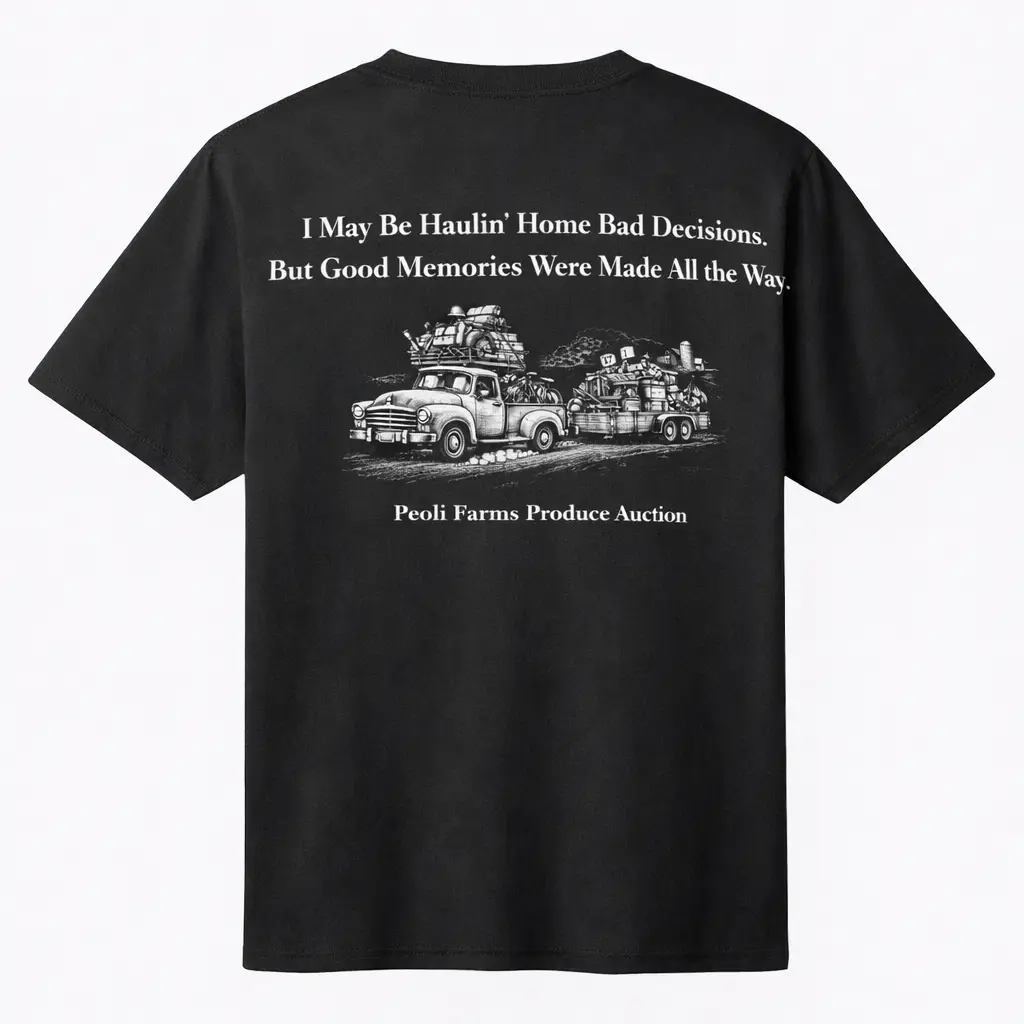 "Haulin’ Home Bad Decisions" Apparel - Image 2