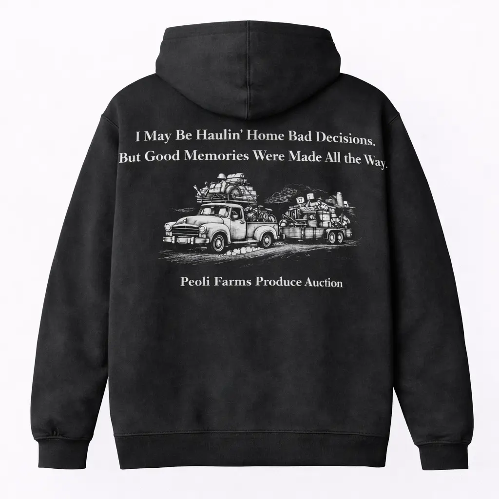 "Haulin’ Home Bad Decisions" Apparel - Image 3