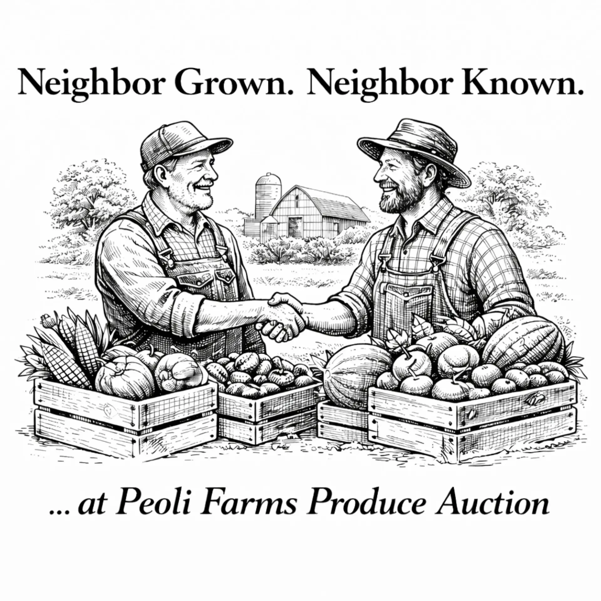 Neighbor Grown. Neighbor Known. Apparel