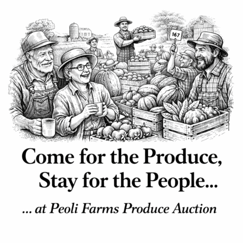 “Come for the Produce, Stay for the People” Apparel